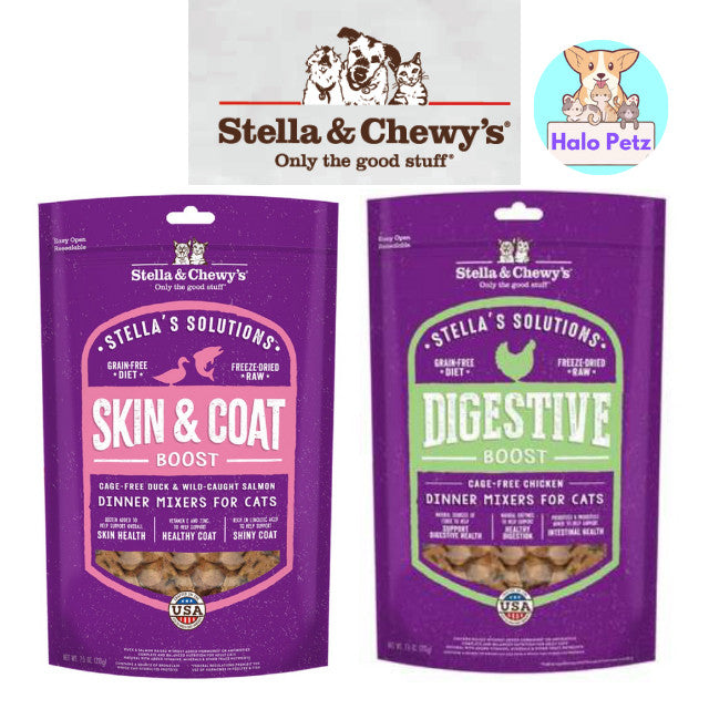 Stella & Chewy's Stella's Solution Freeze-Dried Raw Dinner Mixers for Cats 7.5oz