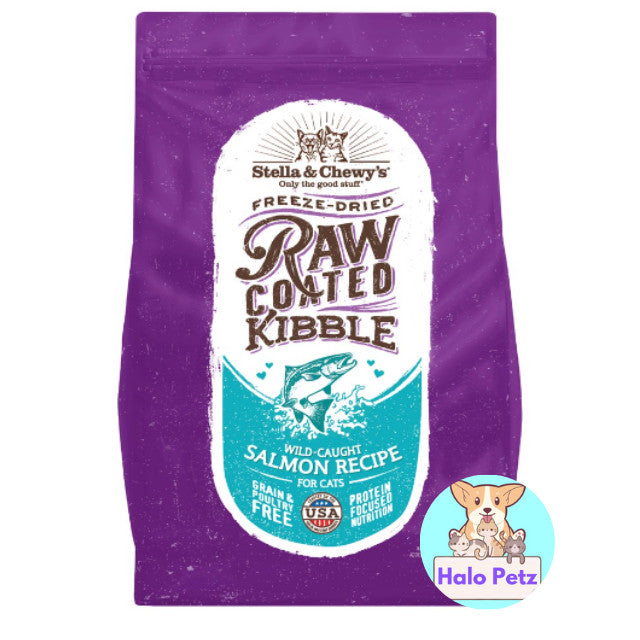 Stella & Chewy's Raw Coated Cat Kibble 5lb / 10lb | Freeze-Dried Raw Coated Dry Cat Food