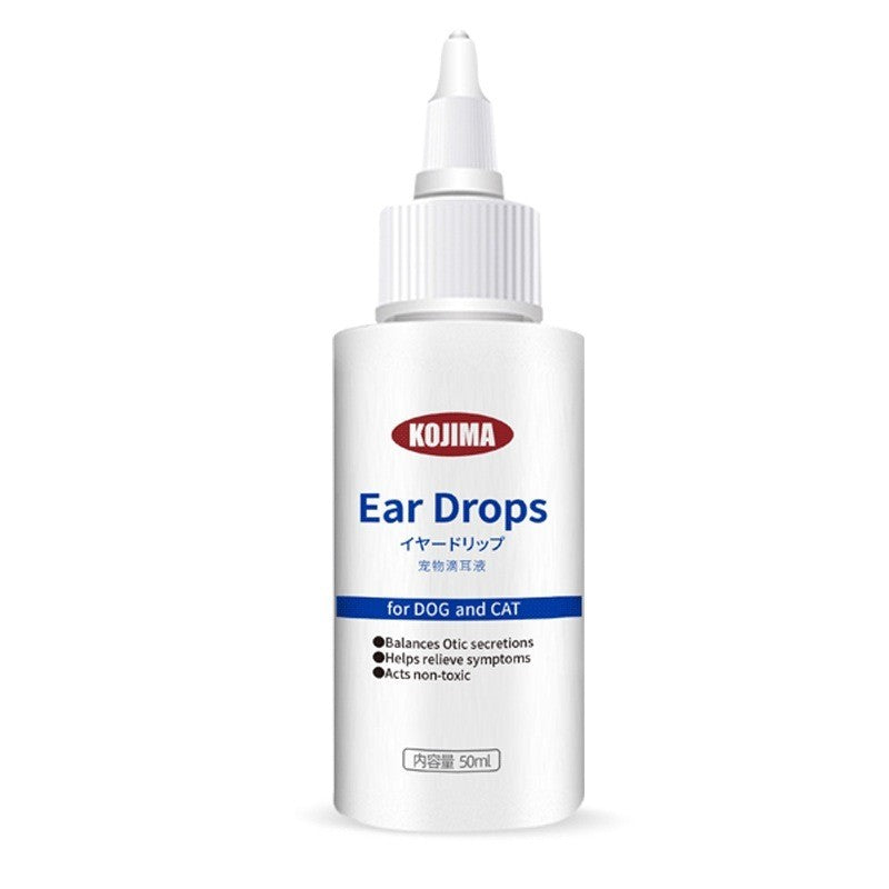 Kojima Ear Mites Prevention Ear Cleanser for Cats and Dogs
