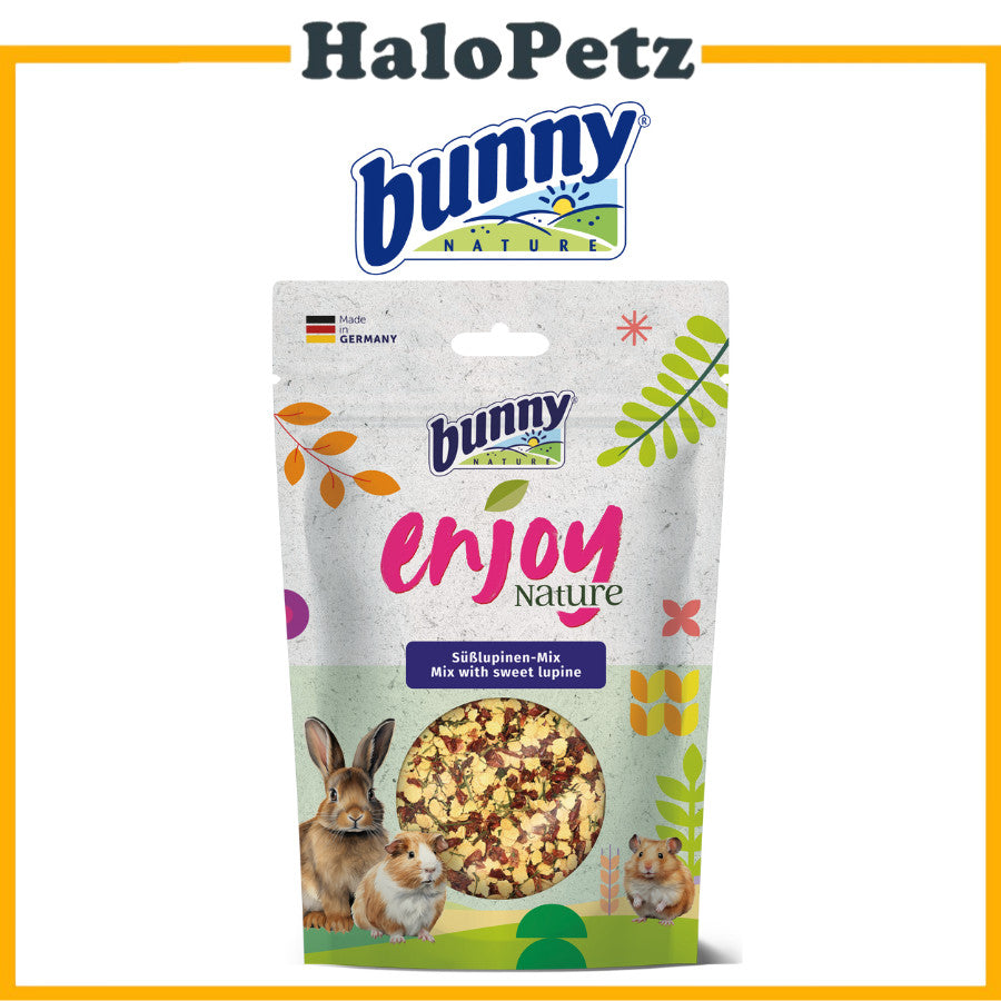 Bunny Nature Enjoy Nature Small Pet Treats | Prebiotic, Gnawing | Rabbit, Hamster, Chinchilla