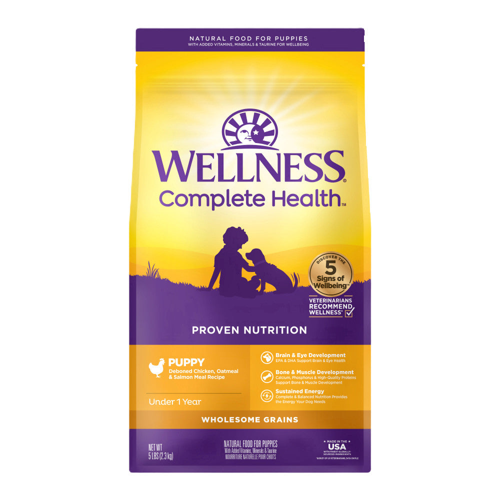 Wellness Complete Health Dry Dog Food 5lbs/30lbs