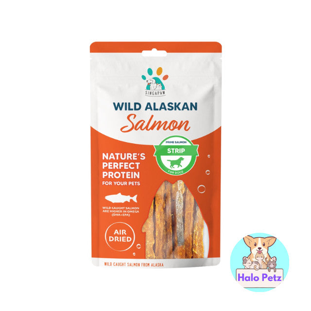Singapaw Salmon & Pollock Cat & Dog Treats | Single Ingredient Fish Treats