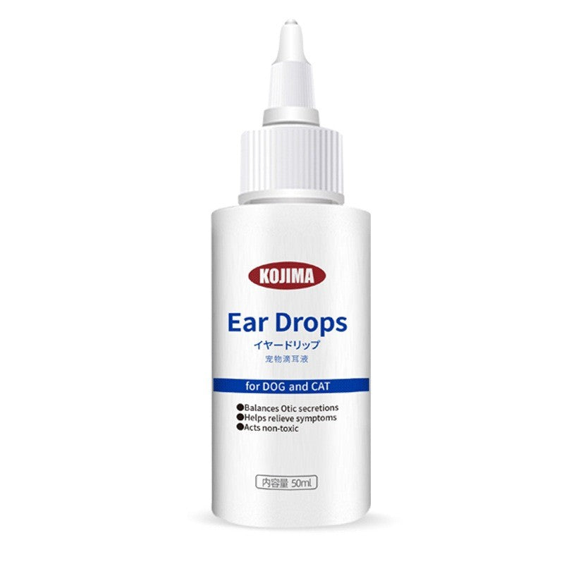 Kojima Ear Mites Prevention Ear Cleanser for Cats and Dogs