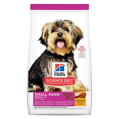 Hill's Science Diet Canine Small Paws Adult Dry Dog Food | Small & Mini Breed Nutrition