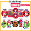 Kong Cat Active Toys | Connects | Crackles | Pull-A-Partz