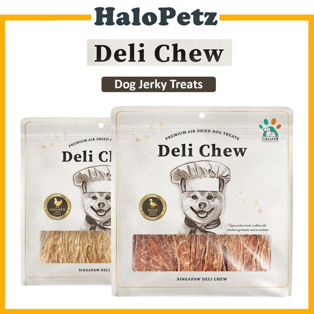 Singapaw Air Dried Jerky | Dog Treats | Chicken | Duck