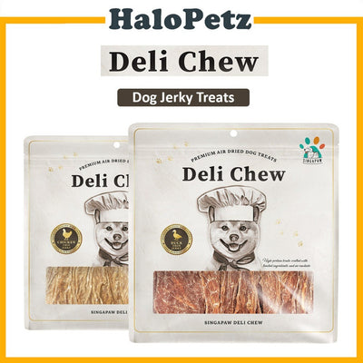 Singapaw Air Dried Jerky | Dog Treats | Chicken | Duck
