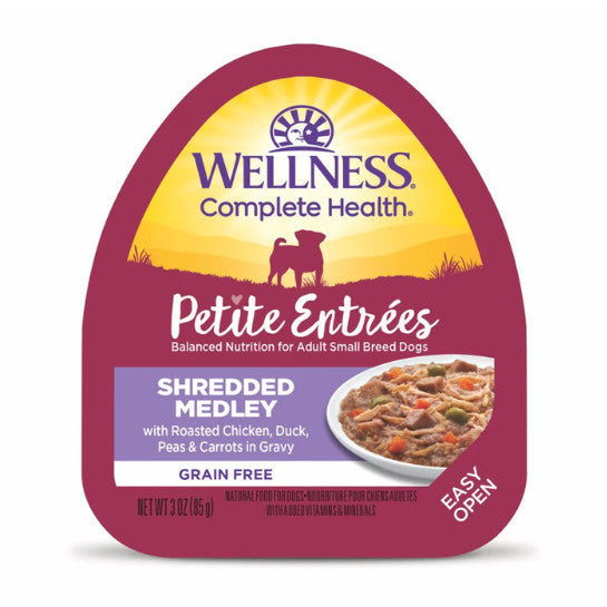 Wellness Petite Entrees Wet Dog Food 3oz