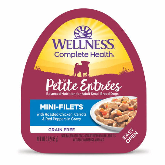 Wellness Petite Entrees Wet Dog Food 3oz