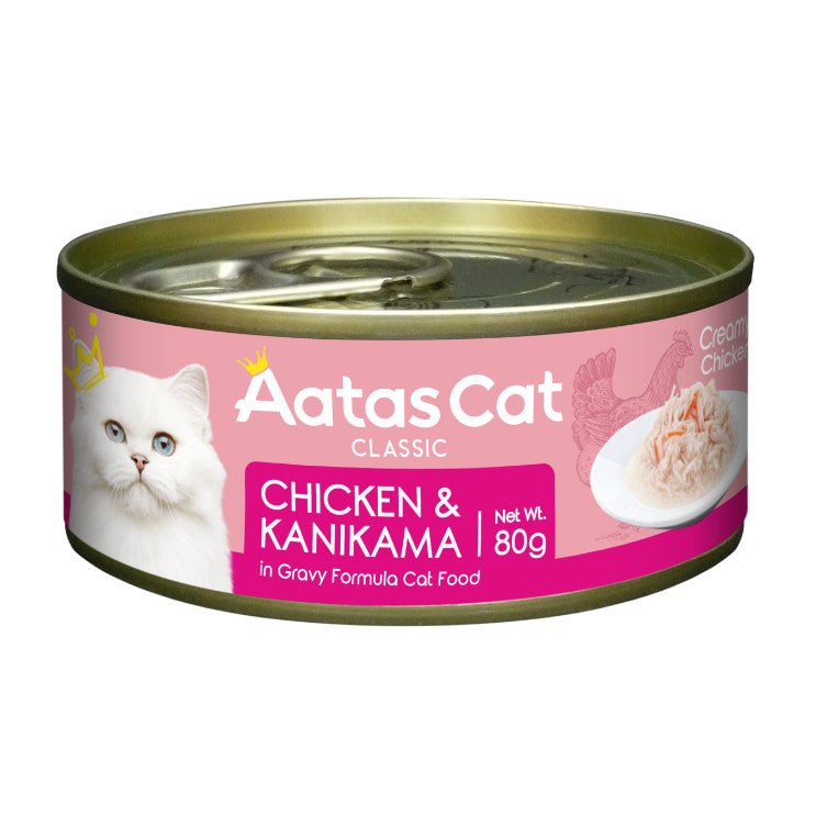 [24 Cans] Aatas Cat Wet Cat Food 80g