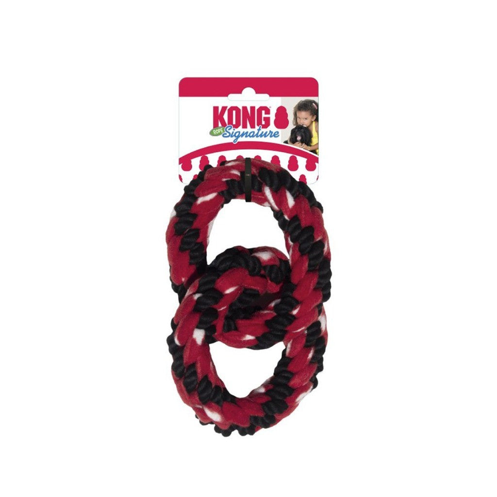 Kong Signature Dog Toy | Crunch Rope | Throw | Sports Ball