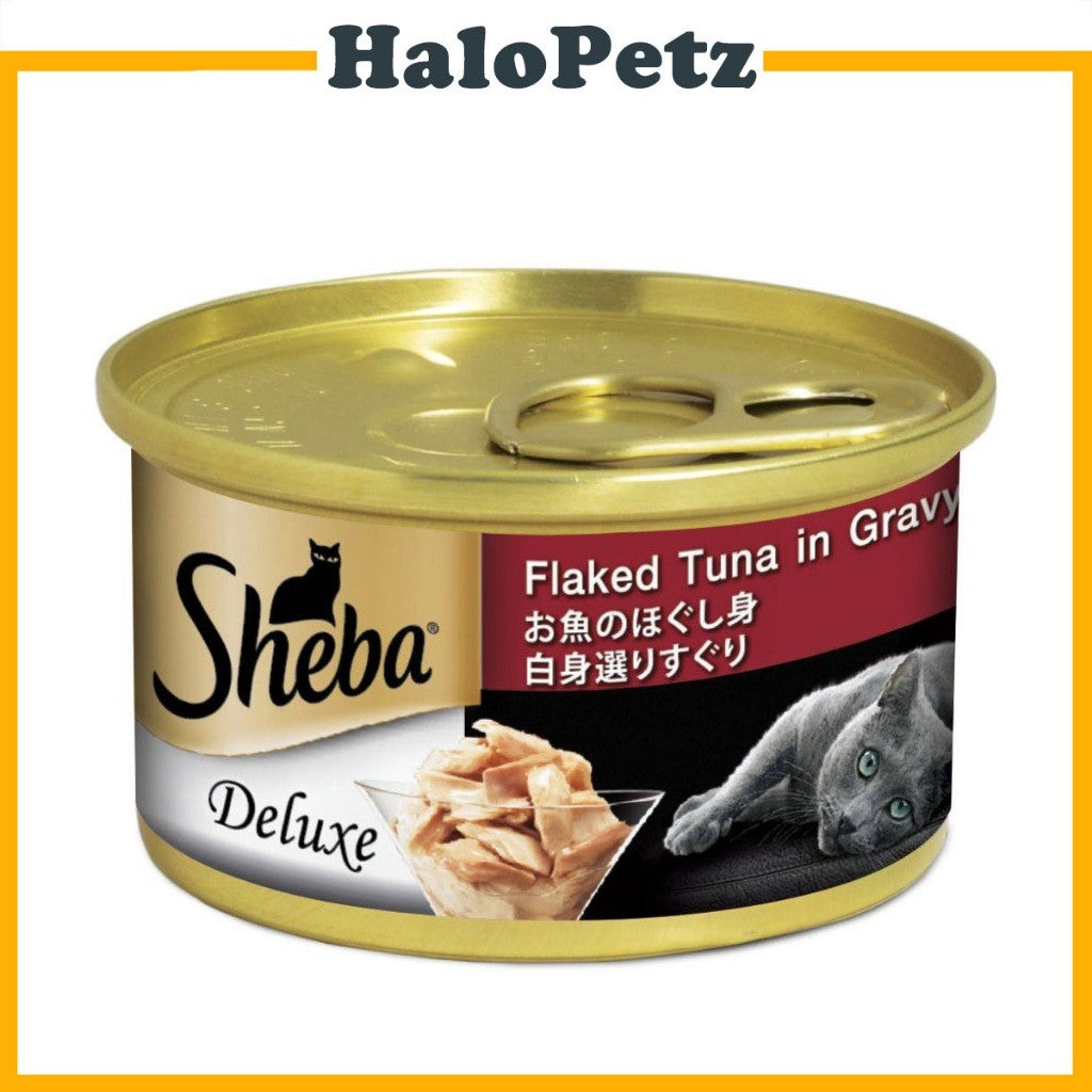 Sheba Flaked Tuna in Jelly Cat Can 85g | 6-Pack Value Bundle