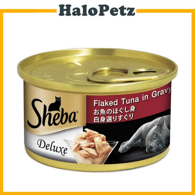 Sheba Flaked Tuna in Jelly Cat Can 85g | 6-Pack Value Bundle