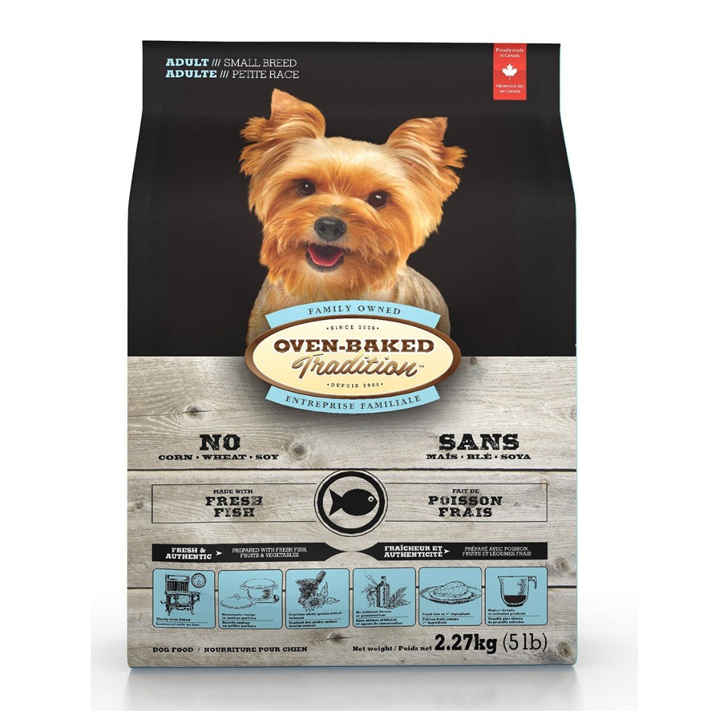Oven-Baked Tradition Dry Dog Food 5lbs | Adult, Puppy, Senior, Fish, Lamb, Small Breed, Semi Moist