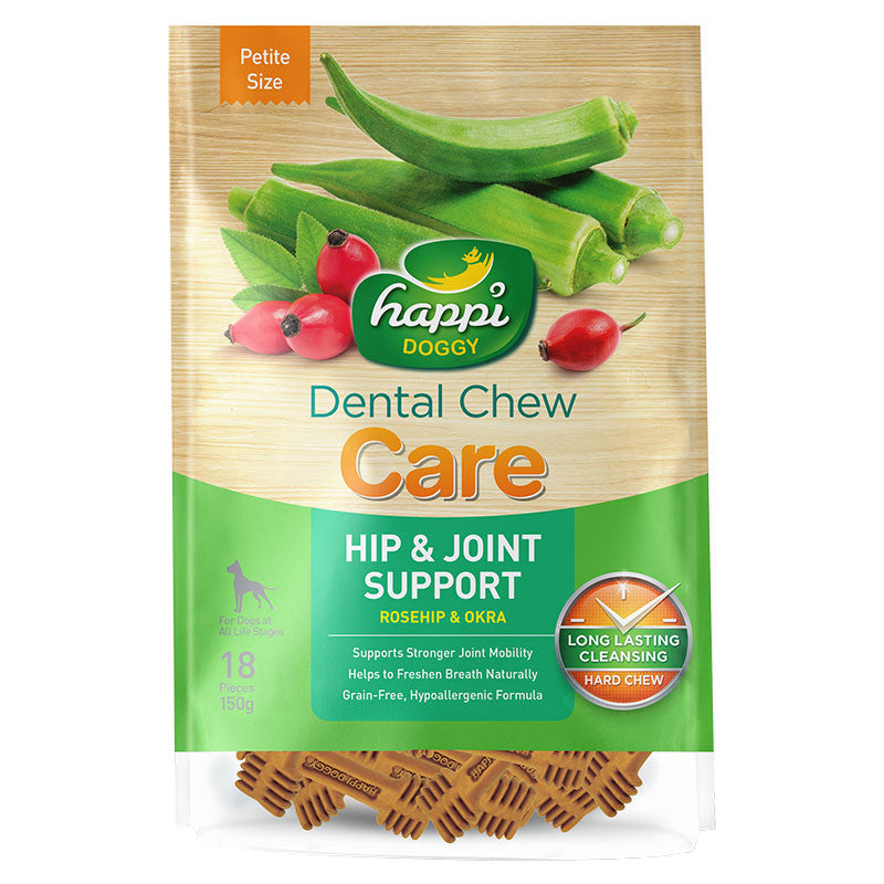 Absolute Holistic, Dentalight & Happi Doggy Dog Dental Chew Value Pack | Oral Care Bundle