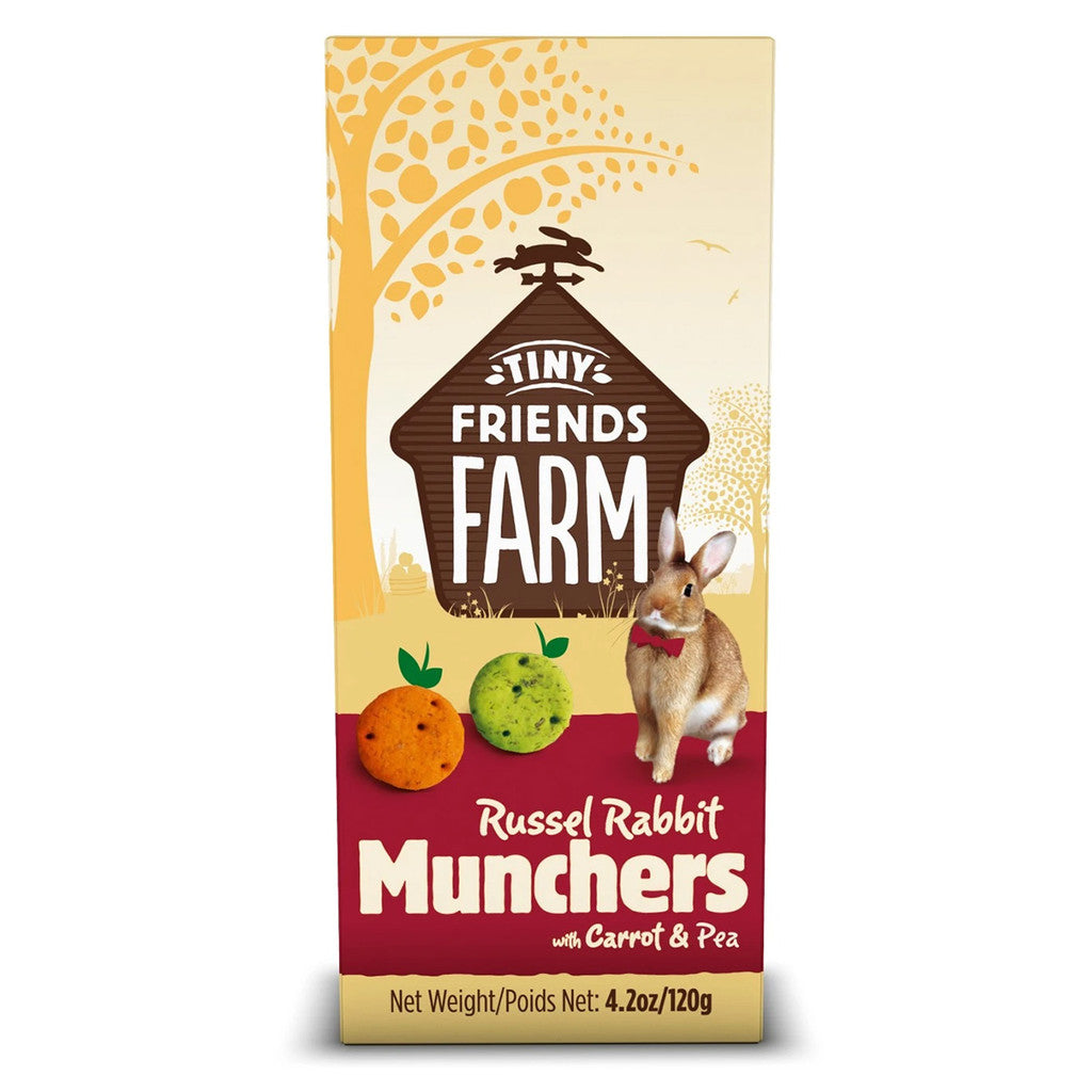 Supreme Tiny Friends Farm Treats & Snacks - Hamster / Guinea Pigs/ Rabbit / Chinchillas / Gerbils