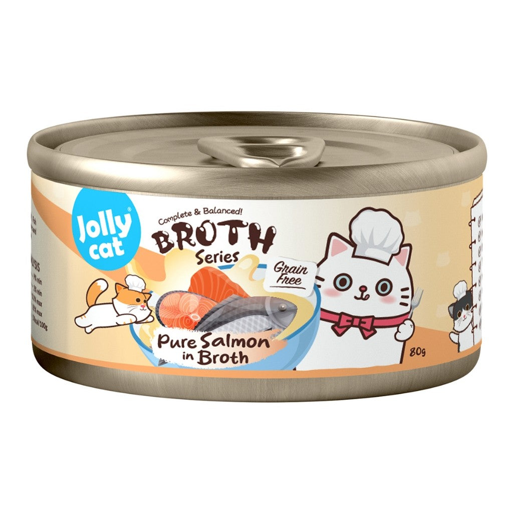 Jolly Cat Broth | Care Can Food - 80g -Complete | Jollycat