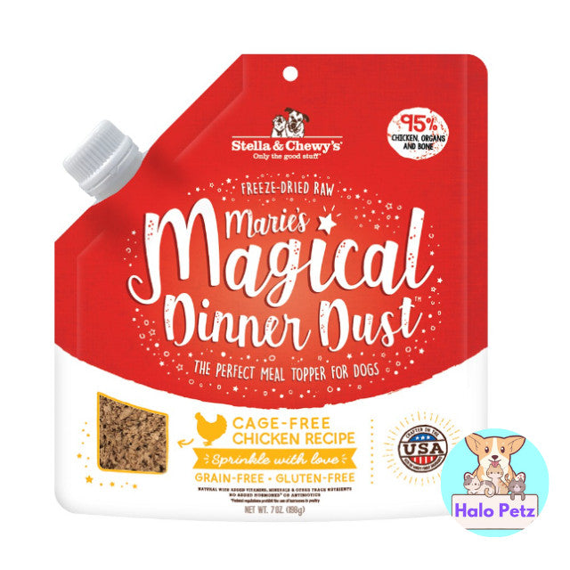 Stella & Chewy's Marie's Magical Dinner Dust Dog Food Topper 7oz | Freeze-Dried Raw