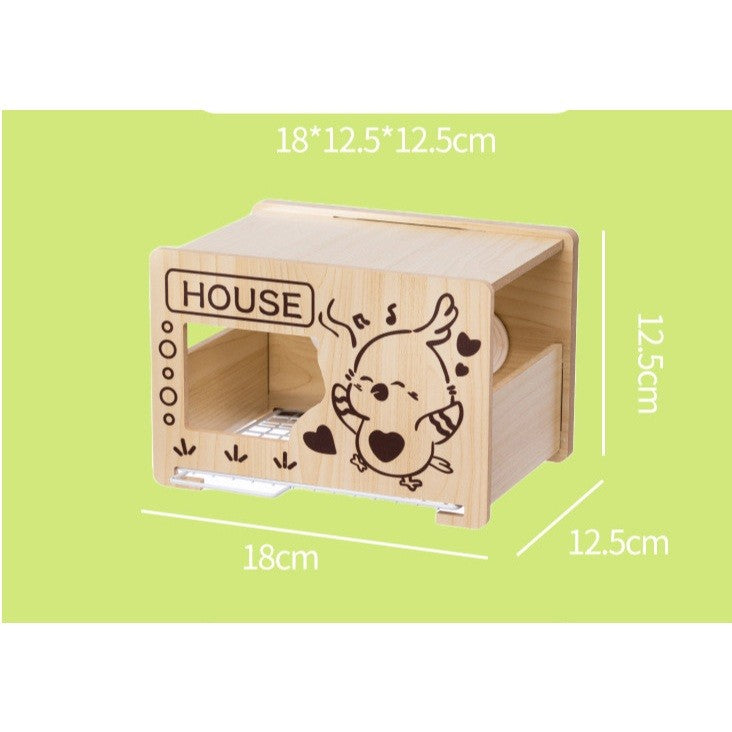 Jonsanty Wooden Bird Breeding Nest Box