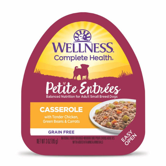 Wellness Petite Entrees Wet Dog Food 3oz