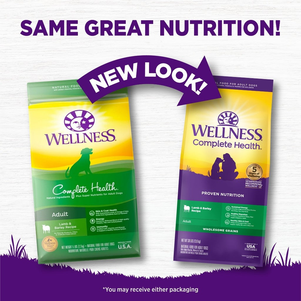 Wellness Complete Health Dry Dog Food 5lbs/30lbs