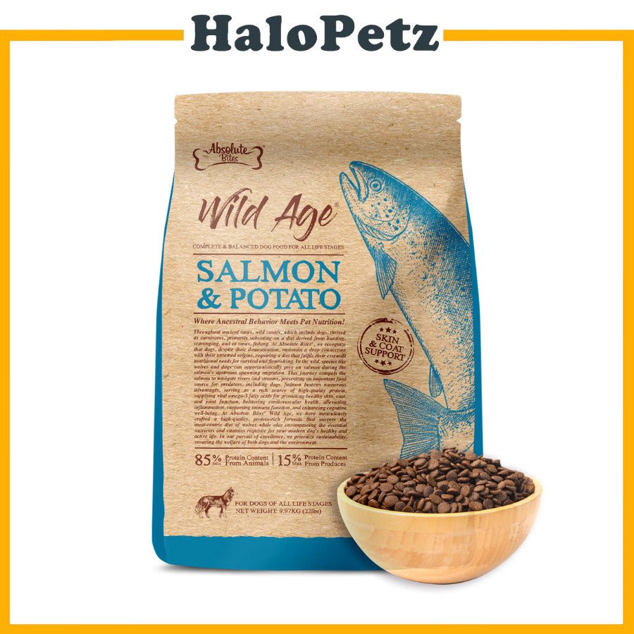 Absolute Bites Dog Wild Age Dry Food | Life Stage Nutrition for Dogs