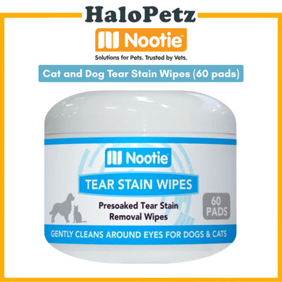 Nootie Tear Stain Wipes for Cat and Dog 60pads