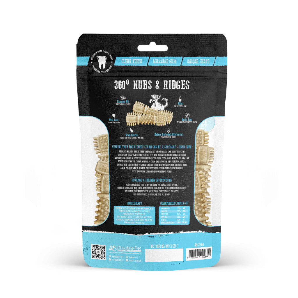 Absolute Holistic, Dentalight & Happi Doggy Dog Dental Chew Value Pack | Oral Care Bundle