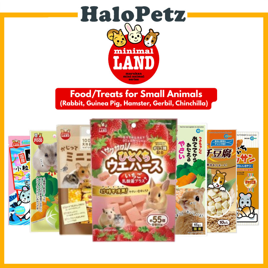 Marukan Hamster | Rabbit Treats | Freeze Dried Tofu | Vegetables | Puree