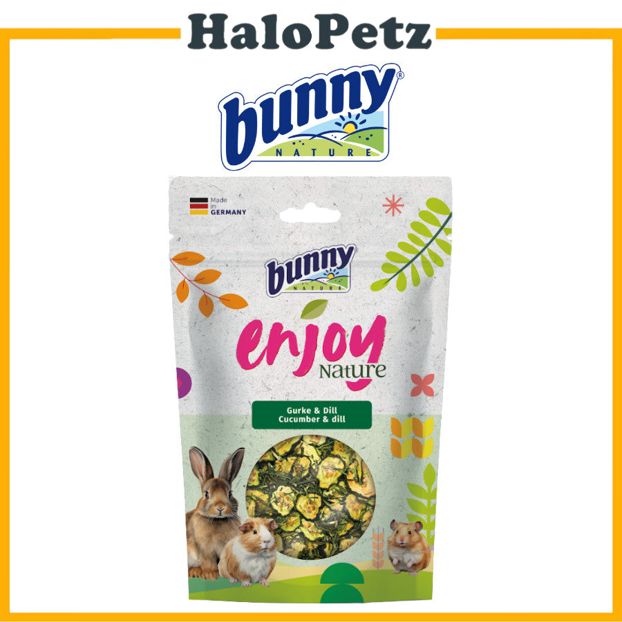 Bunny Nature Enjoy Nature Small Pet Treats | Prebiotic, Gnawing | Rabbit, Hamster, Chinchilla