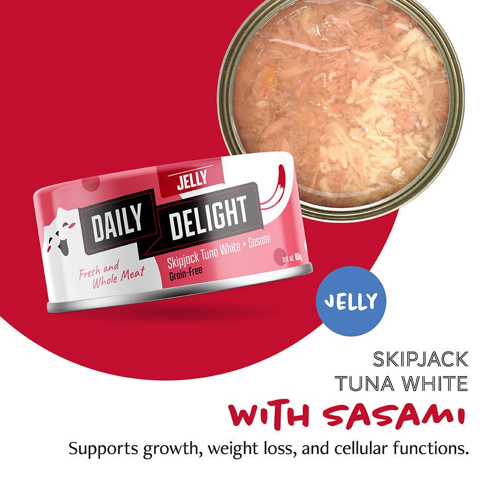 Daily Delight Jelly Tuna Wet Cat Food 80g