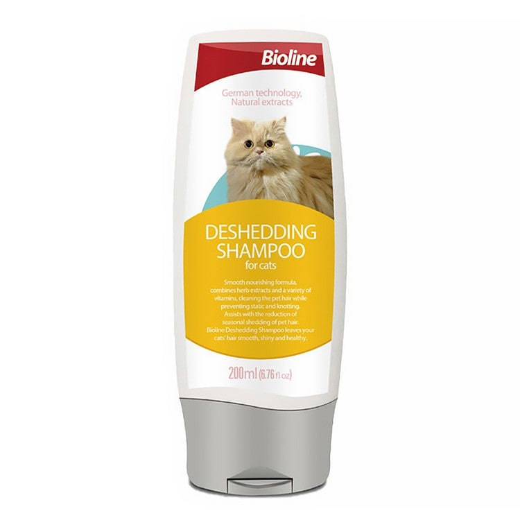 Bioline Deshedding Cat Shampoo 200ml