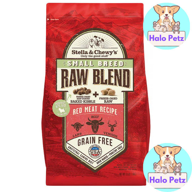 Stella & Chewy's Raw Blend Dry Dog Food 3.5lbs / 22lbs | Kibble + Freeze-Dried Raw