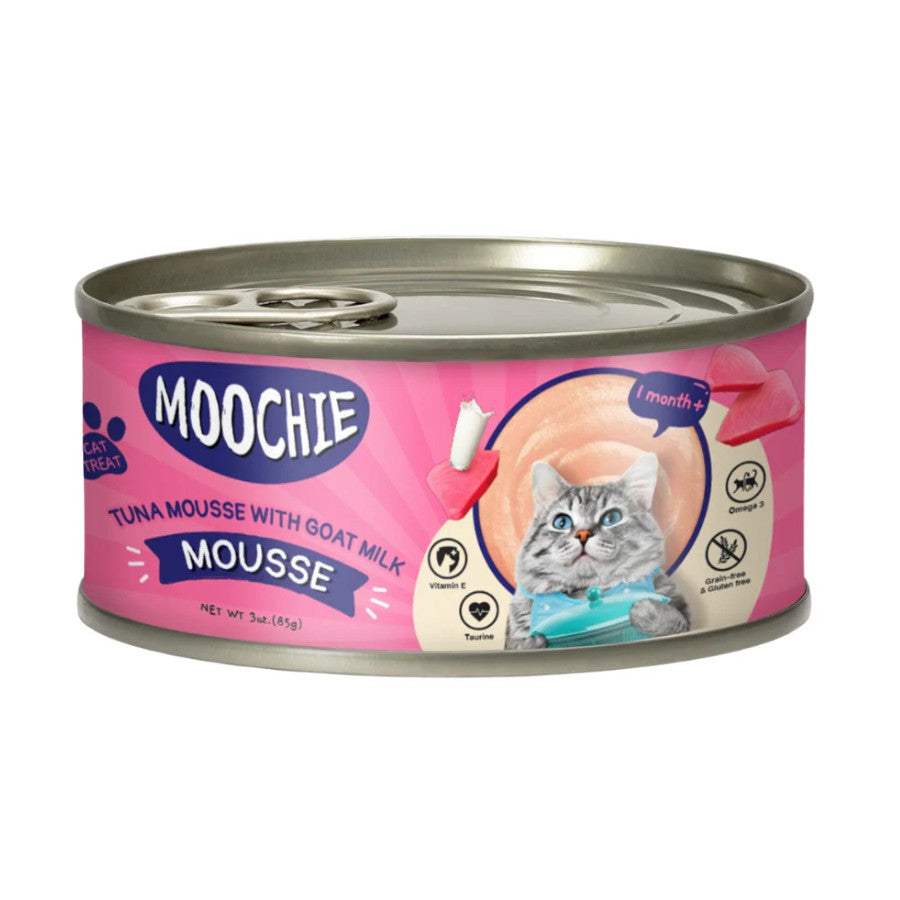 Moochie Seafood Selection Cat Food 85g | Mousse Treats & Complete Diet | Grain Free