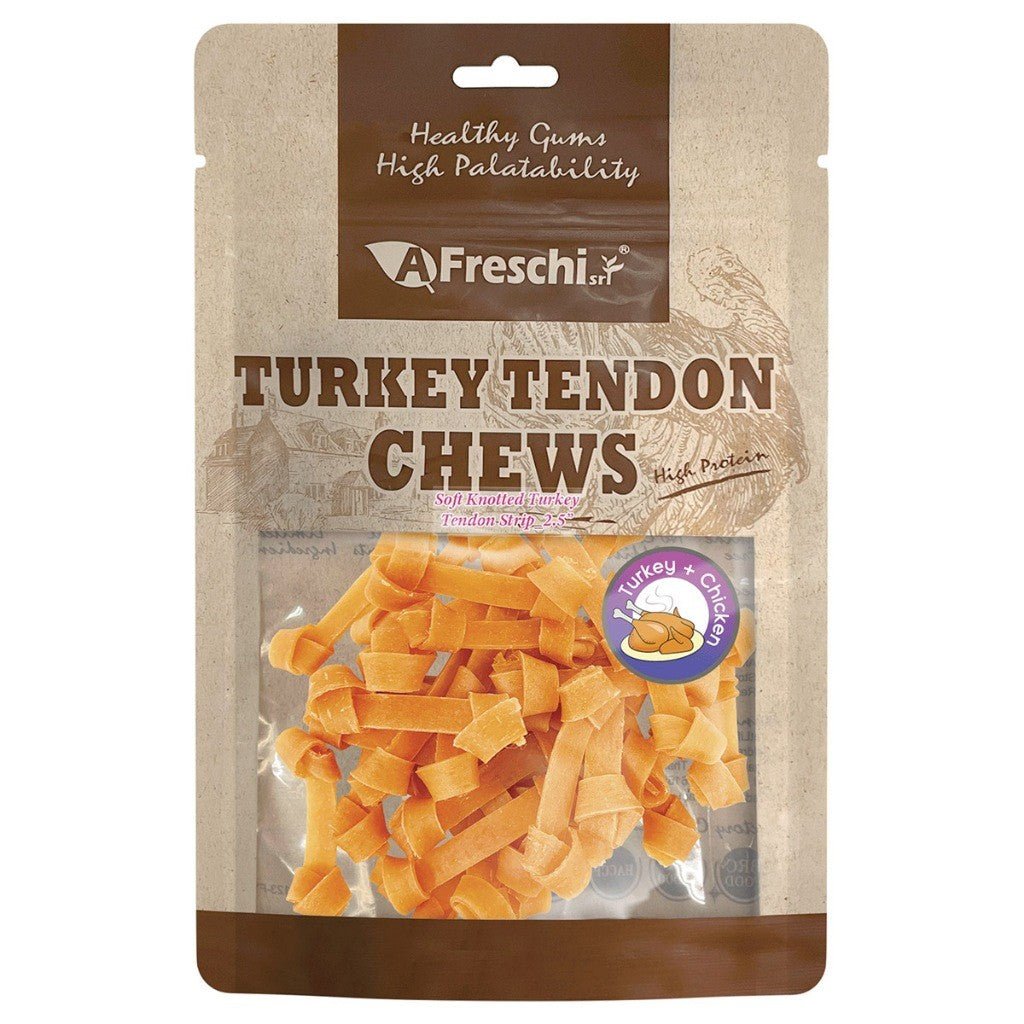Afreschi Turkey Tendon Dog Treats/ Chews