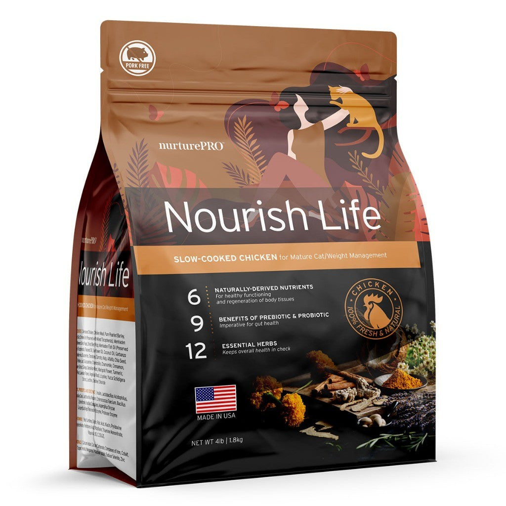 Nurture Pro Nourish Life Cat Dry Food | Indoor | Adult | Kitten | Mature | Salmon