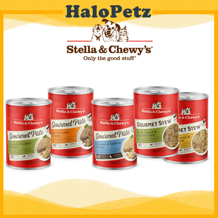 Stella & Chewy's Dog Gourmet Stew and Pate Canned Dog Food 12.5oz | Adult & Puppy
