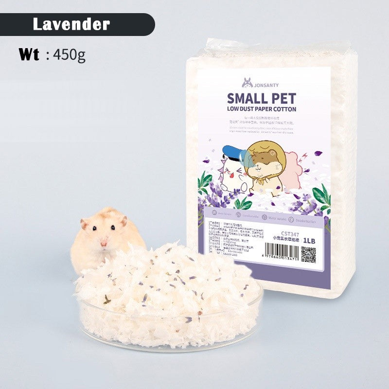 Jonsanty Natural Hamster Paper Bedding 450g