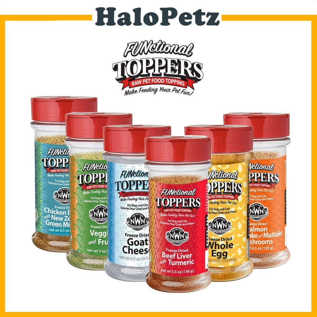 Northwest Naturals Freeze-Dried Functional Food Toppers for Cats and Dogs