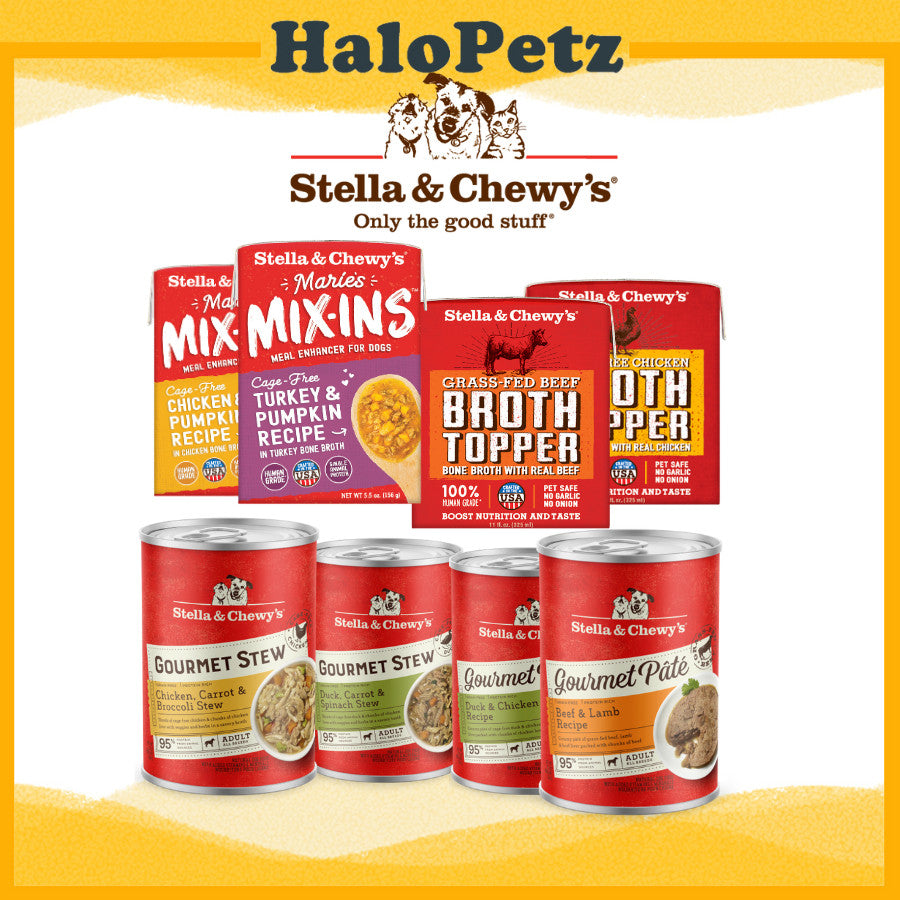 Stella & Chewy’s Grain Free Stella’s Stew | Marie’s Mix in Meal Enhancer | Broth Topper for Dogs | Gourmet Stew Pate