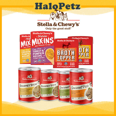 Stella & Chewy’s Grain Free Stella’s Stew | Marie’s Mix in Meal Enhancer | Broth Topper for Dogs | Gourmet Stew Pate