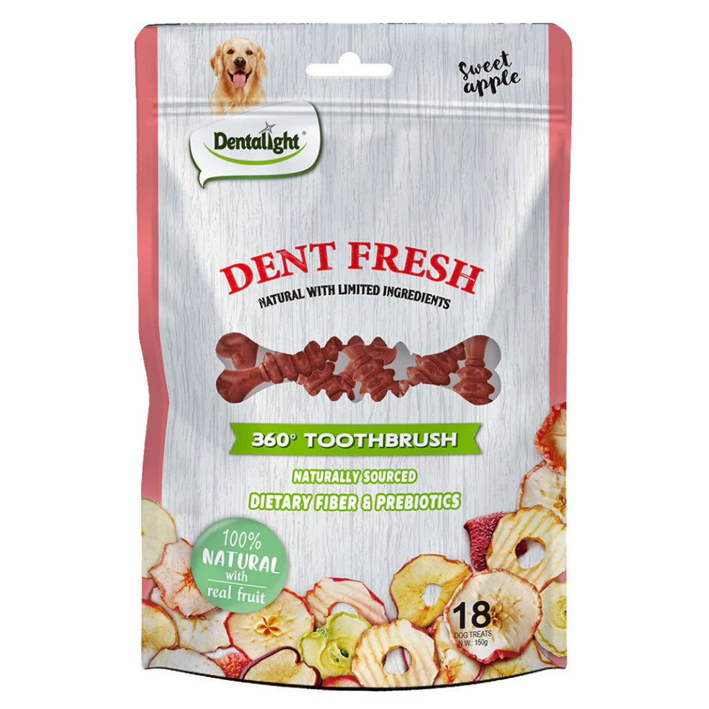 Absolute Holistic, Dentalight & Happi Doggy Dog Dental Chew Value Pack | Oral Care Bundle
