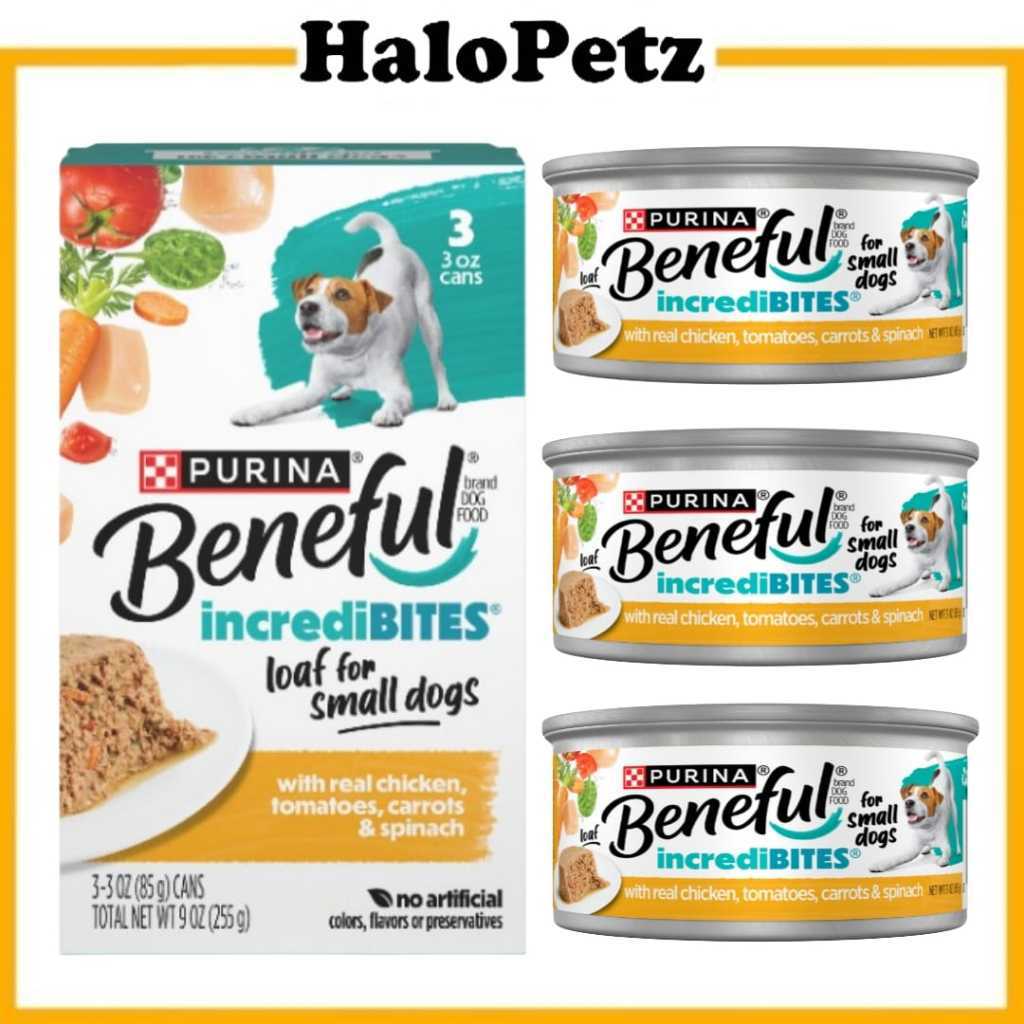 Purina Beneful IncrediBites Wet Dog Food 3x85g