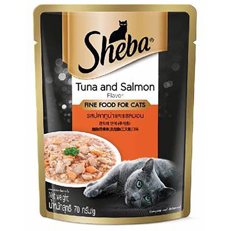 Sheba Wet Cat Food Pouch 70g | Premium Wet Food for Cats