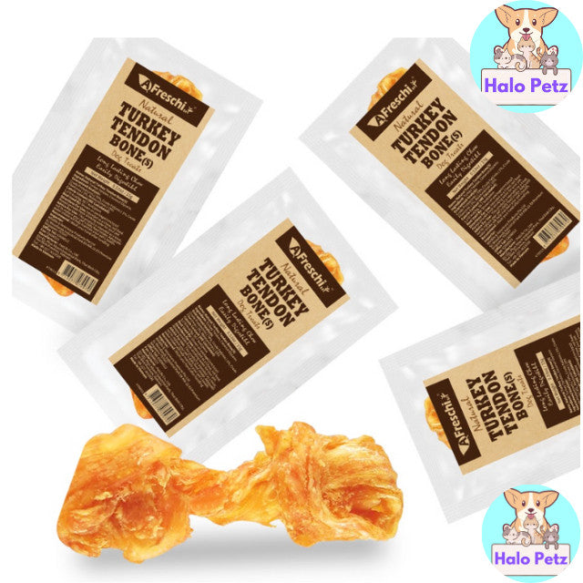 AFreschi Turkey Tendon Dog Treat {S) | Small Bone Chew