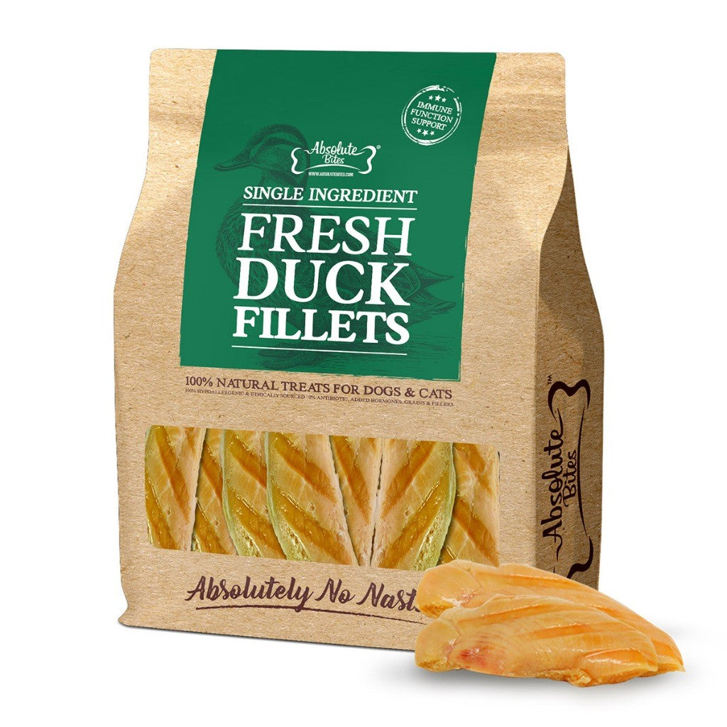 Absolute Bites Cat & Dog Air / Freeze Dried Duck and Chicken Treats