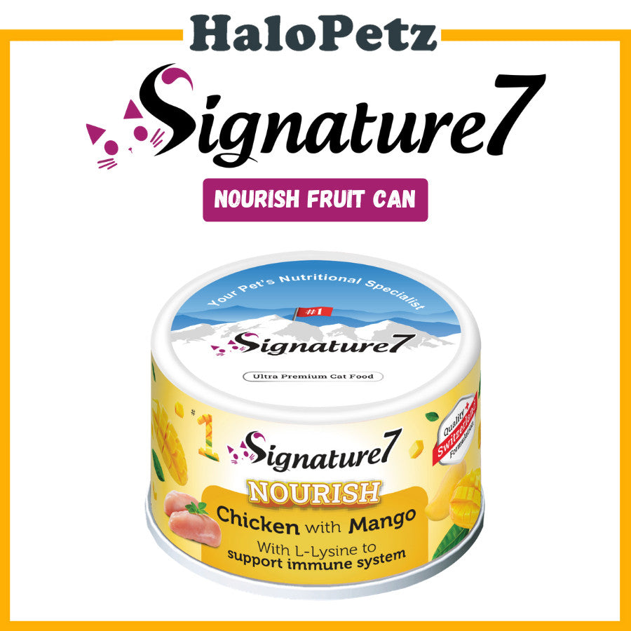 Signature7 Cat Can Wet Food | Pate | Fruits | Gravy | Signature 7