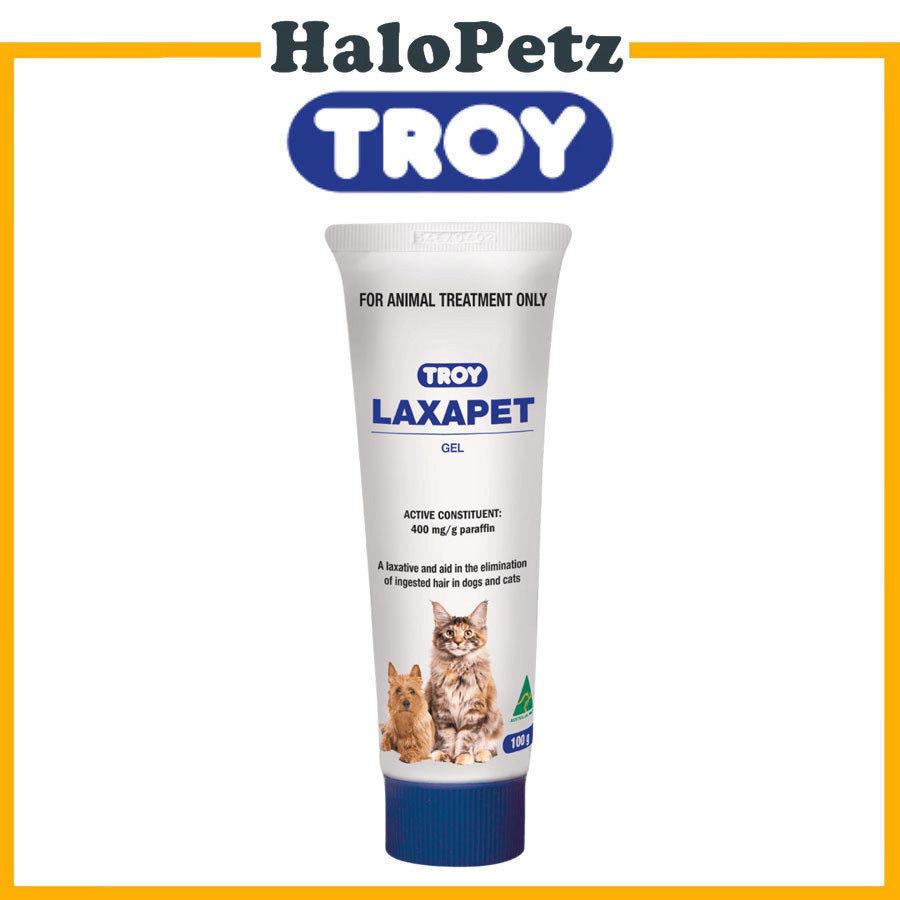 Troy Laxapet Gel 100g Hairball Gel Cat