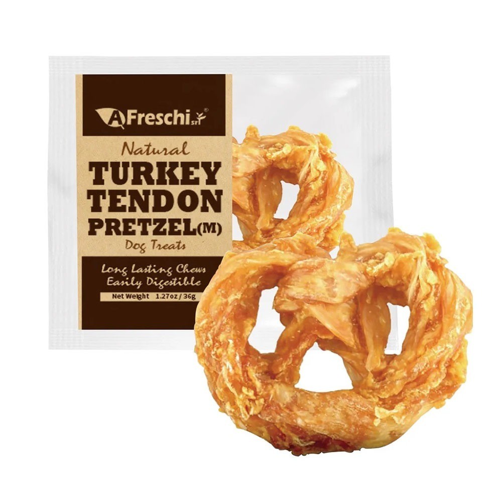 AFreschi Turkey Tendon Dog Treat (M) | Bone Chew