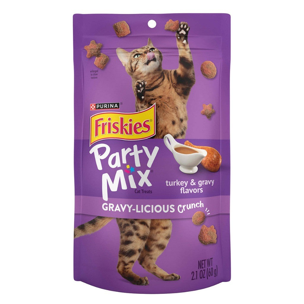 Friskies Party Mix Crunch Cat Treats 60g